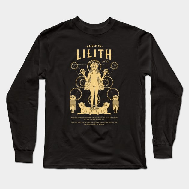 RAISED BY LILITH Long Sleeve T-Shirt by manospd